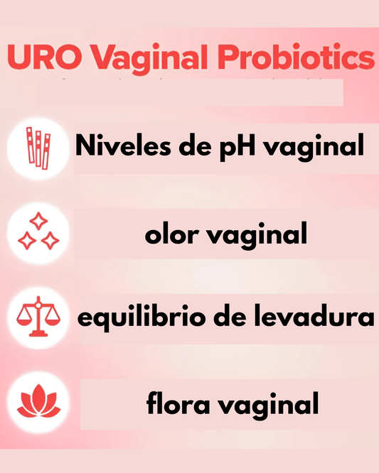 URO Probióticos Vaginales – Equilibrio, Frescura y Bienestar Femenino