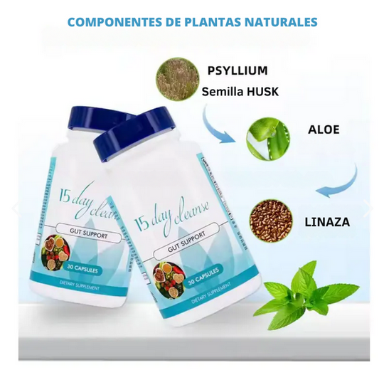 Detox Digestion 30 Cap – Desintoxica y equilibra tu cuerpo naturalmente