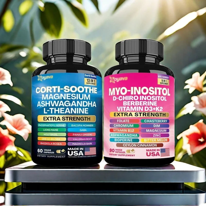 Kit Hormonal Inositol & Cortisol – Paquete de 2