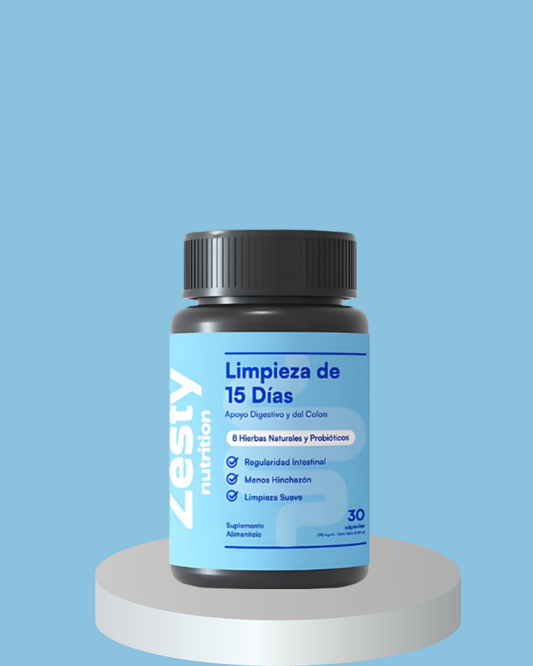Zesty™ Limpieza 15 Días Digest – Desintoxica, equilibra y revitaliza tu cuerpo