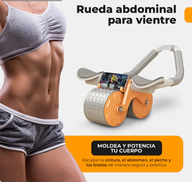 Abdomax® Rueda Abdominal – Define tu abdomen y fortalece todo tu cuerpo